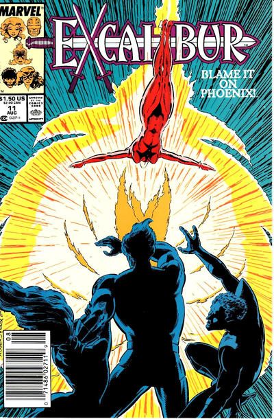 Excalibur, Vol. 1 #11B (Newsstand Edition) Cover
