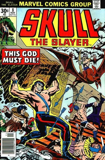 Skull the Slayer #8A Cover
