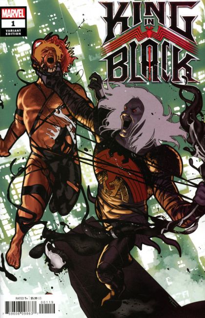 King in Black #1L (Taurin Clarke Spoiler Variant) Cover