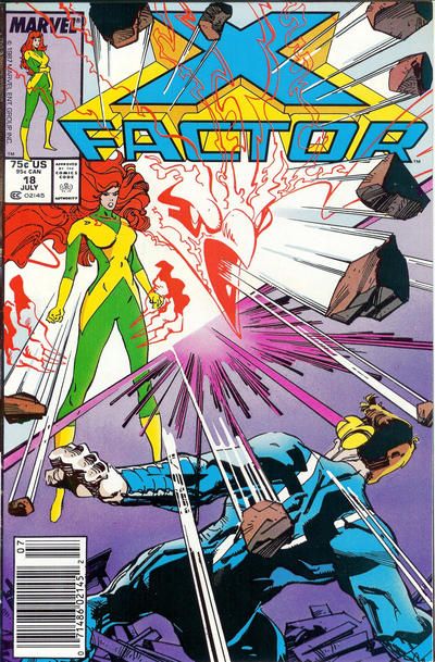 X-Factor, Vol. 1 #18B (Newsstand Edition) Cover
