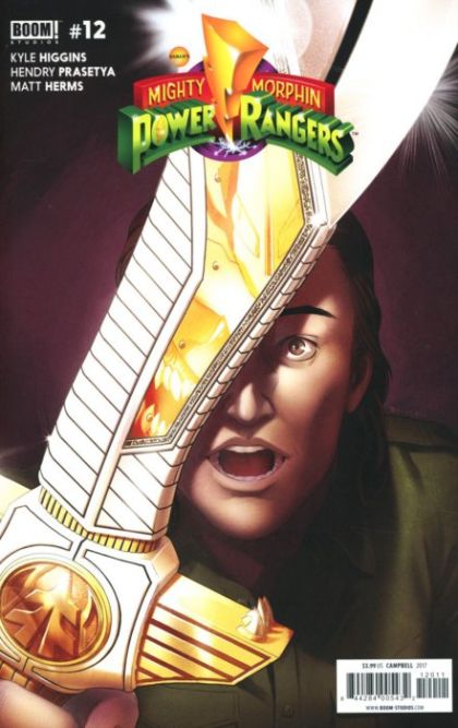 Mighty Morphin Power Rangers, Vol. 1 (Boom! Studios) #12A (Jamal Campbell Regular) Cover