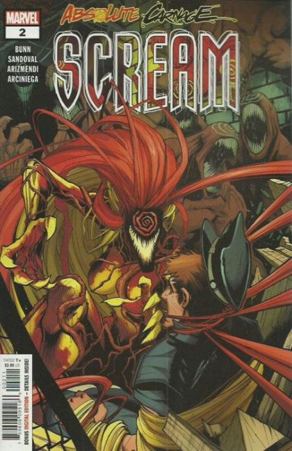 Absolute Carnage: Scream #2A (Regular Gerardo Sandoval Cover) Cover