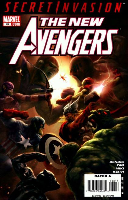 New Avengers, Vol. 1 #43A (Aleksi Briclot Regular) Cover