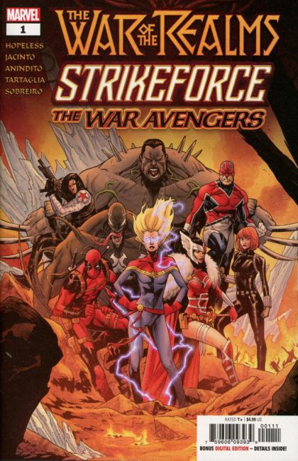 War of the Realms Strikeforce: The War Avengers #1A (Regular Kim Jacinto Cover) Cover