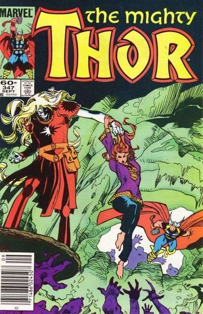 Thor, Vol. 1 #347B (Newsstand Edition) Cover