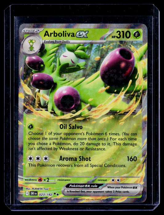 Arboliva ex Holo Double Rare SV10: Destined Rivals 023/182 NM