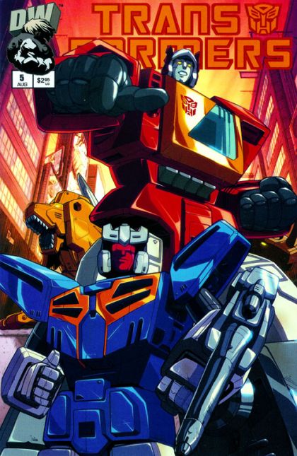 Transformers Generation 1, Vol. 1 #5A (Autobots) Cover
