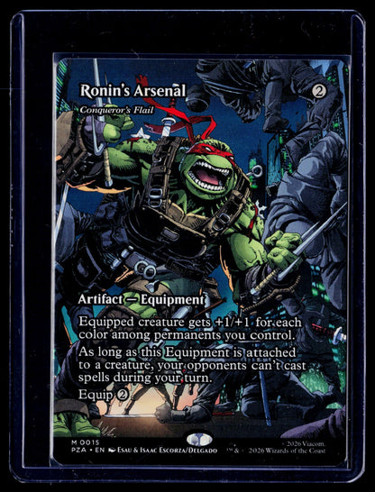 Ronin's Arsenal - Conqueror's Flail (Borderless) M Teenage Mutant Ninja Turtles