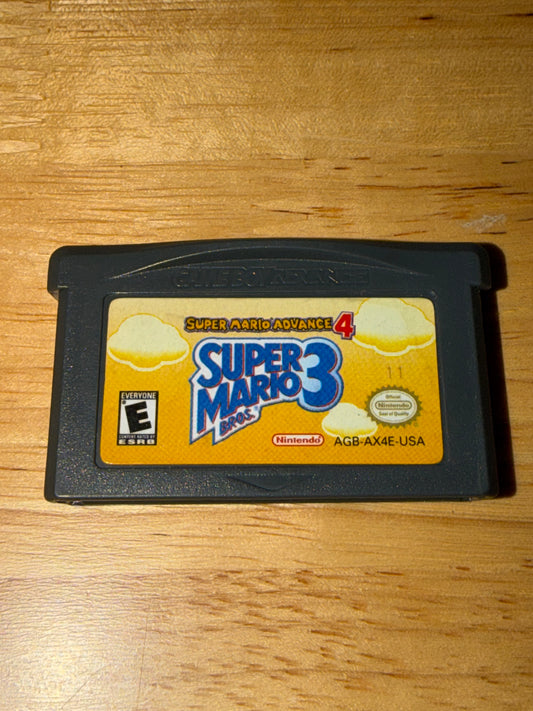 Super Mario Advance 4: Super Mario Bros 3 (Gameboy Advance)