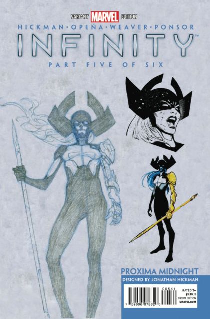 Infinity #5D (Jonathan Hickman Design Variant Cover) Cover