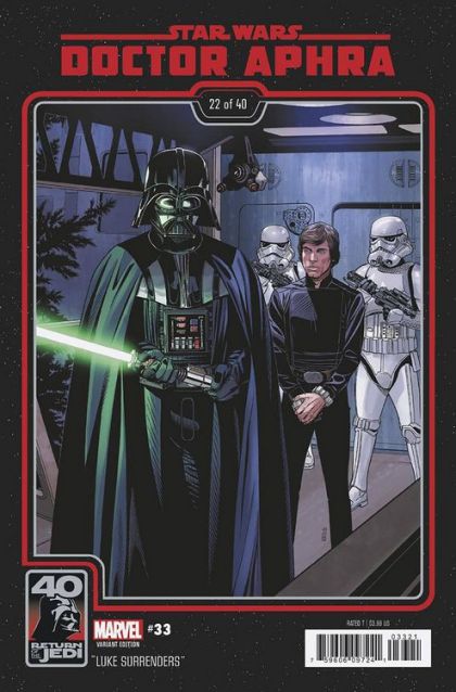 Star Wars: Doctor Aphra, Vol. 2 #33B (Chris Sprouse Return Of The Jedi 40th Anniversary Variant) Cover