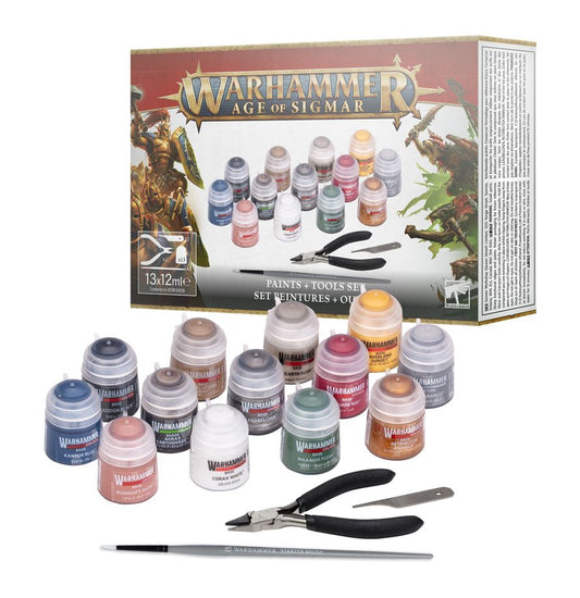Age of Sigmar: Paints + Tools