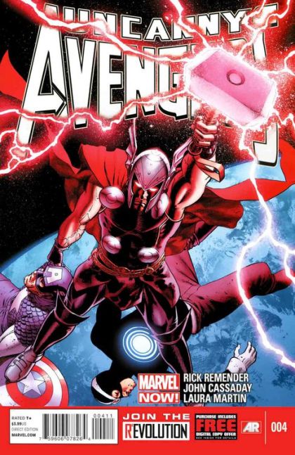 Uncanny Avengers, Vol. 1 #4A (John Cassaday Regular) Cover