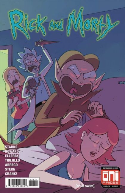 Rick and Morty, Vol. 1 #38A (Marc Ellerby Regular) Cover