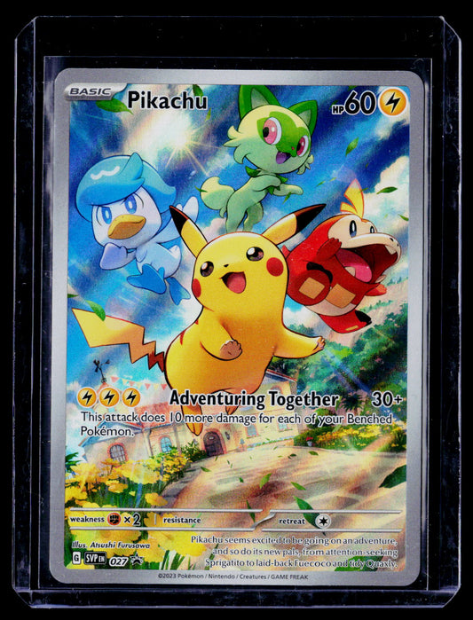 SV: Scarlet & Violet Promo Cards #027 Pikachu
