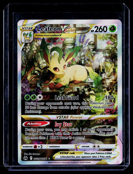 Crown Zenith: Galarian Gallery #GG35/GG70 Leafeon VSTAR