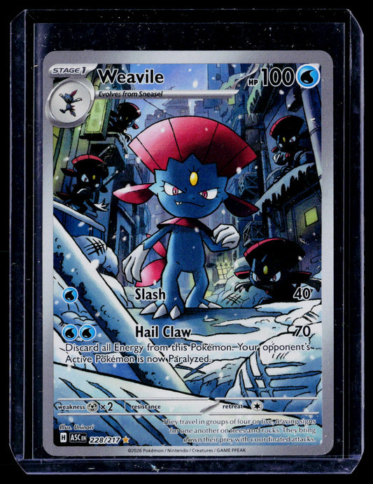 ME: Ascended Heroes #228/217 Weavile