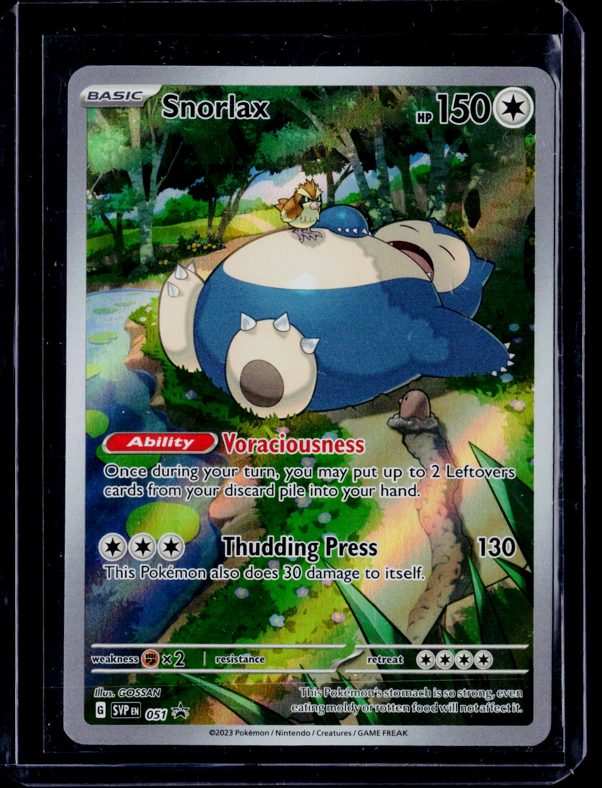 SV: Scarlet & Violet Promo Cards #051 Snorlax