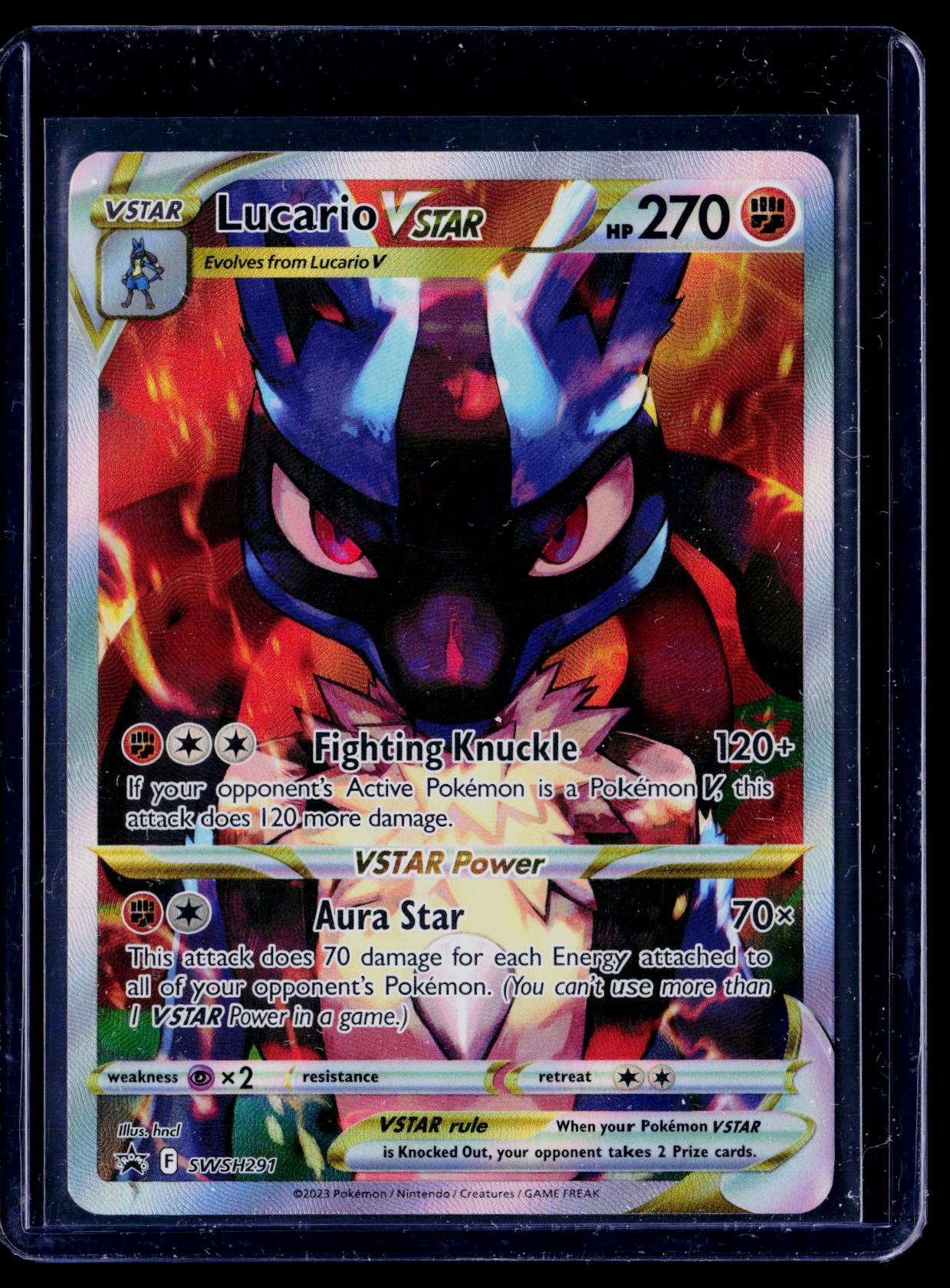 SWSH: Sword & Shield Promo Cards #SWSH291 Lucario VSTAR