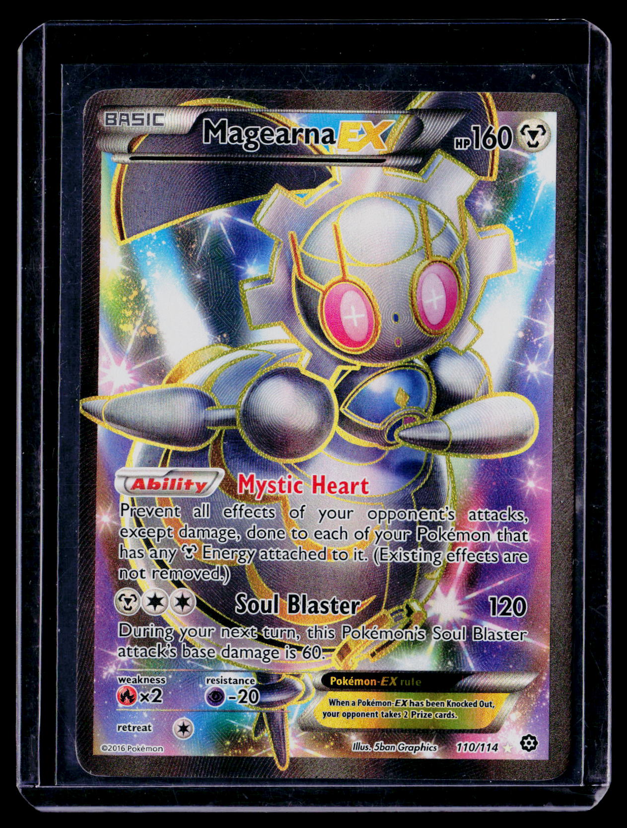 XY - Steam Siege #110/114 Magearna EX (Full Art)
