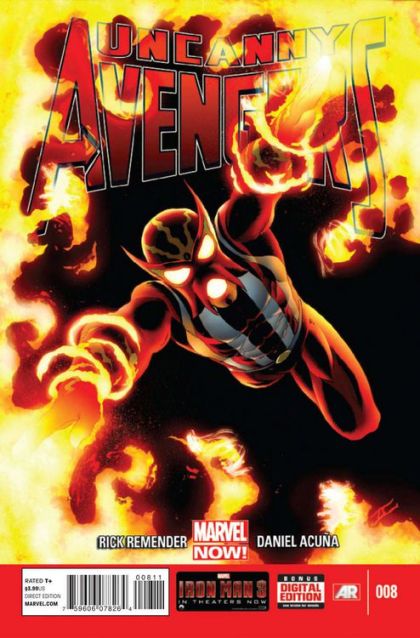 Uncanny Avengers, Vol. 1 #8A (Regular John Cassaday Cover) Cover