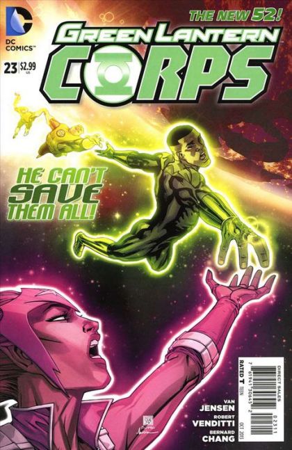 Green Lantern Corps, Vol. 2 #23A (Bernard Chang Regular) Cover
