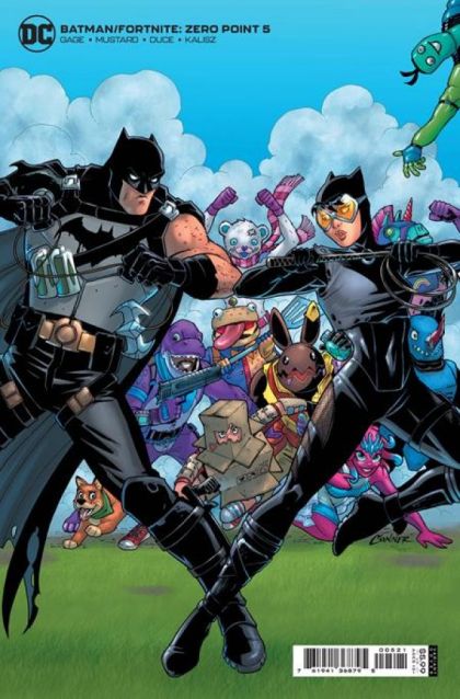 Batman / Fortnite: Zero Point #5B (Amanda Conner Variant) Cover