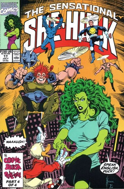 The Sensational She-Hulk, Vol. 1 #17 Cover