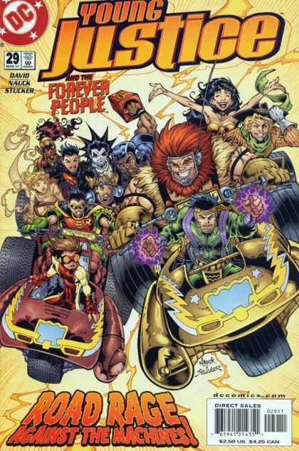 Young Justice, Vol. 1 #29 Cover
