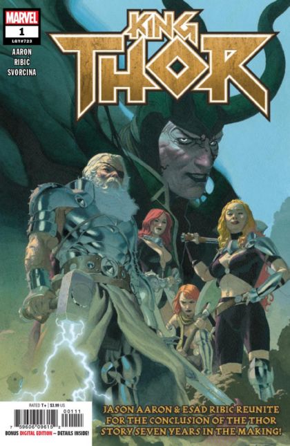King Thor, Vol. 1 #1A (Regular Esad Ribic Cover) Cover