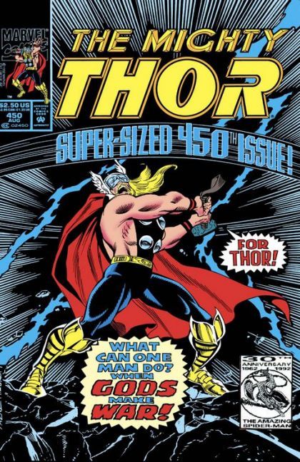 Thor, Vol. 1 #450A (Direct Edition) Cover