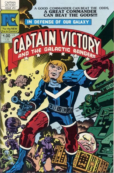 Captain Victory, Vol. 1 #9 Cover