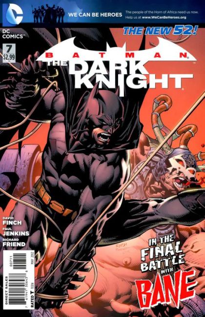Batman: The Dark Knight, Vol. 2 #7A (David Finch Regular) Cover