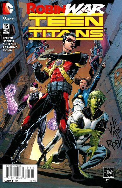 Teen Titans, Vol. 5 #15 Cover