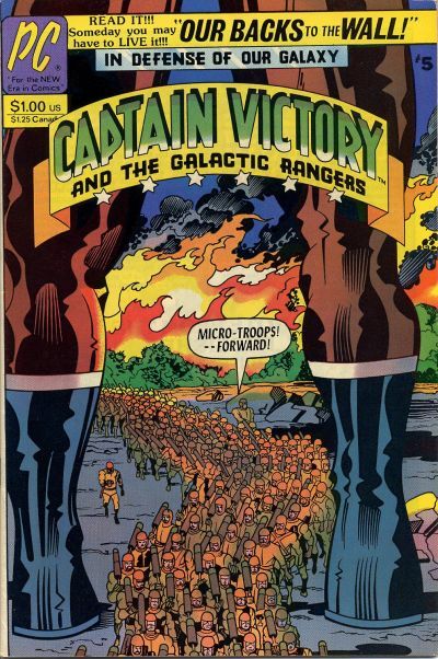 Captain Victory, Vol. 1 #5 Cover