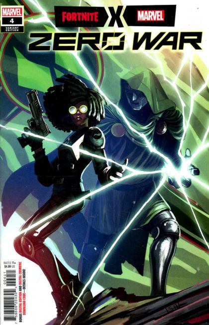 Fortnite x Marvel: Zero War #4E (Stephanie Hans Variant) Cover