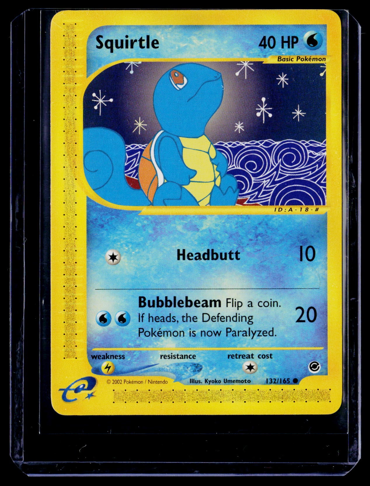Expedition #132/165 Squirtle (132)