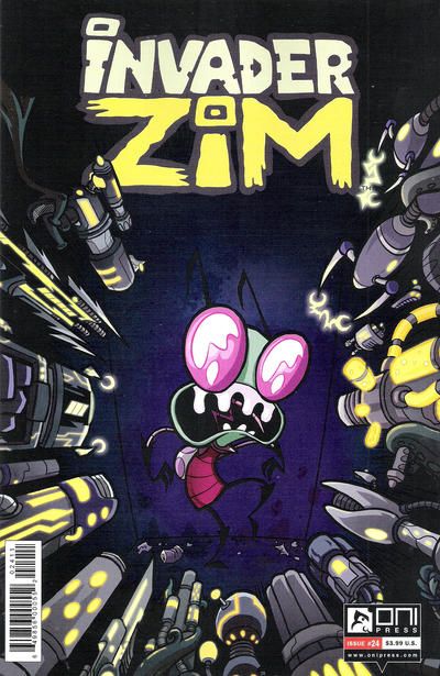 Invader Zim #24A Cover