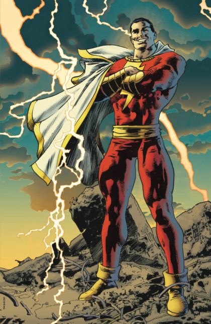 Shazam!, Vol. 4 #1D (Mike Deodato Jr. Variant) Cover
