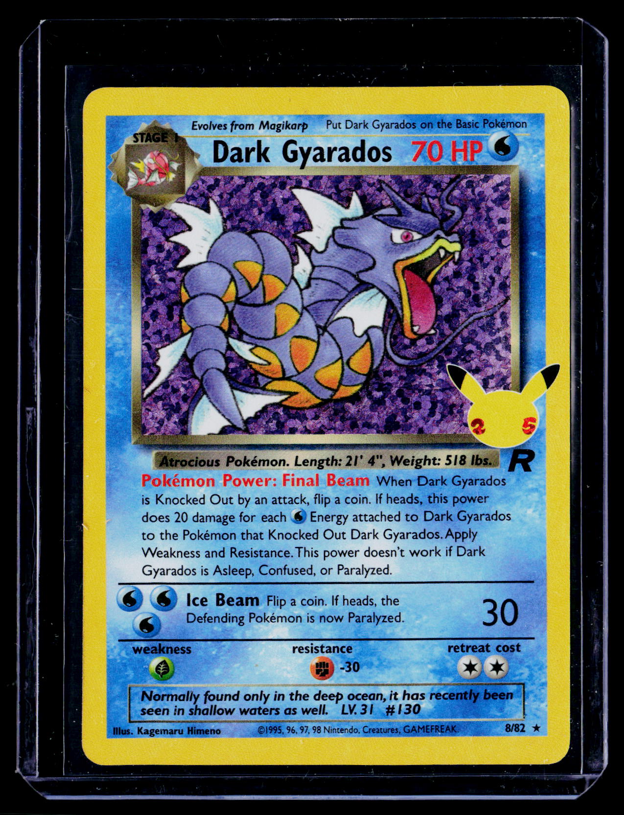 Celebrations: Classic Collection #8/82 Dark Gyarados