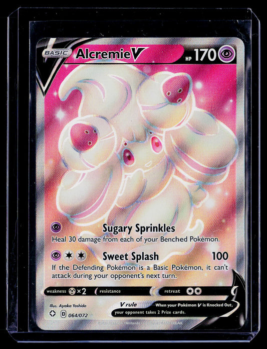 Shining Fates #064/072 Alcremie V (Full Art)