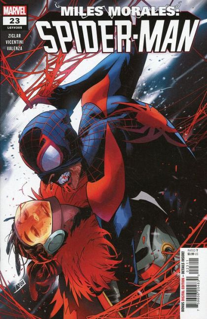 Miles Morales: Spider-Man, Vol. 2 #23A (Federico Vicentini Regular) Cover