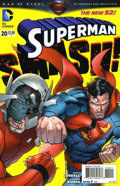 Superman, Vol. 3 #20A (Direct Edition) Cover