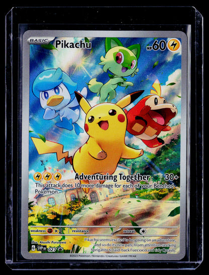 SV: Scarlet & Violet Promo Cards #027 Pikachu