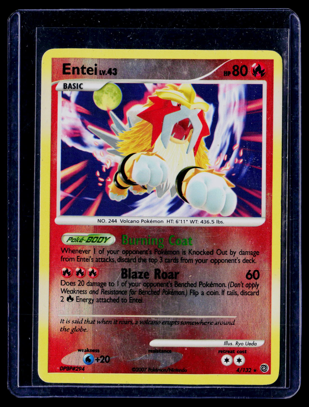 Secret Wonders Reverse Holo #004/132 Entei