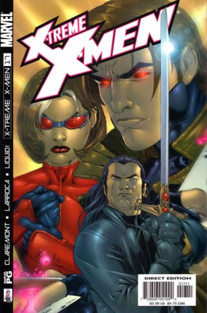 X-Treme X-Men, Vol. 1 #17A (Direct Edition) Cover