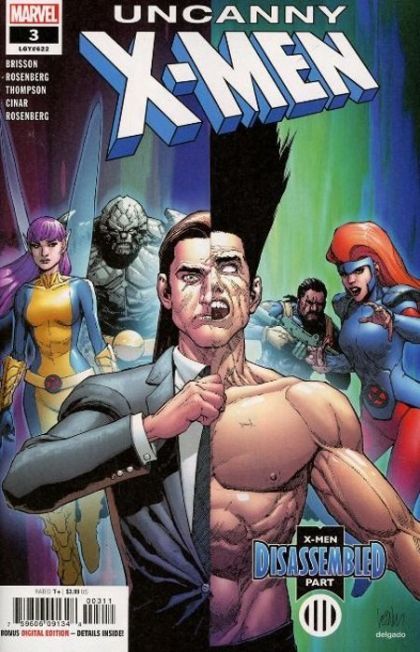 Uncanny X-Men, Vol. 5 #3A (Regular Leinil Francis Yu Cover) Cover