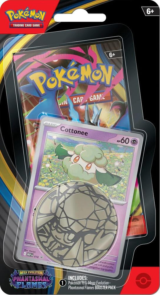 Pokemon: Phantasmal Flames Pack W/Coin