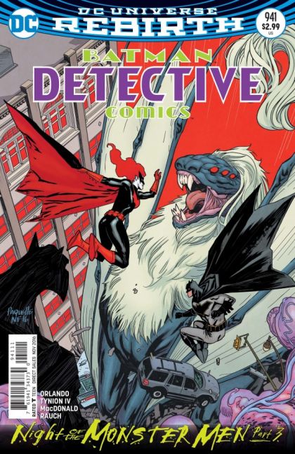 Detective Comics, Vol. 3 #941A (Yanick Paquette Regular) Cover