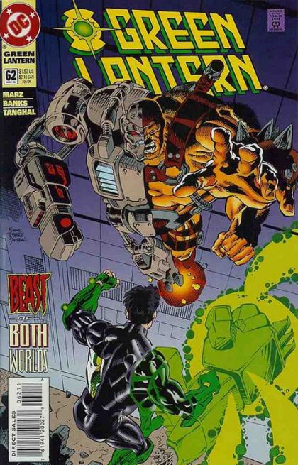 Green Lantern, Vol. 3 #62A (Direct Edition) Cover